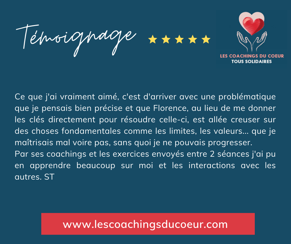 témoignages les coachings du coeur