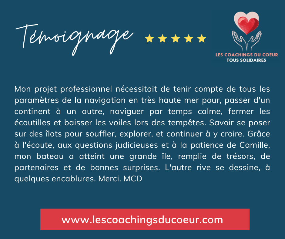 témoignages les coachings du coeur