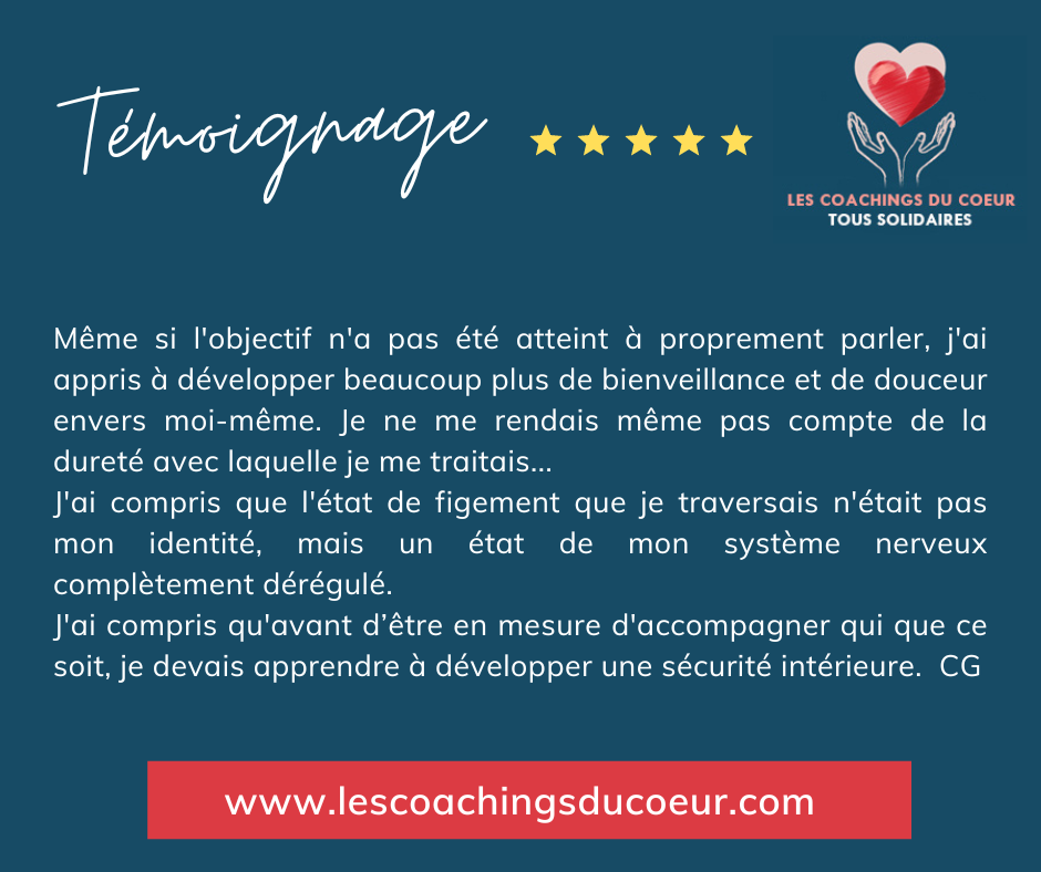 témoignages les coachings du coeur